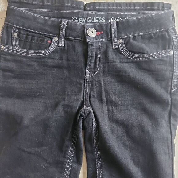 63 Guess black Sophie Skinny bootcut jeans - Picture 5 of 8